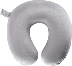 Подушка для шеи из пены с эффектом памяти, микс синего, серого и фиолетового цветов TravelBlue