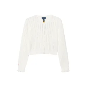 Polo Ralph Lauren Белая детская кофта Kids'