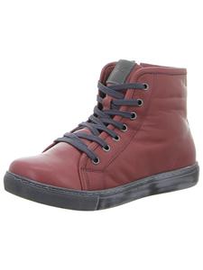 Ботильоны на шнуровке бордового цвета Andrea Conti