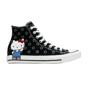 Кроссовки Converse Hello Kitty x Chuck Taylor All Star High 'Black', черный