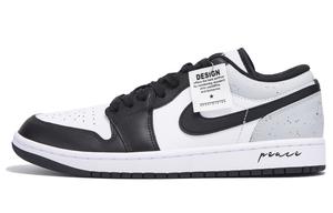 Кроссовки Air 1 Low-Top Vintage баскетбольные мужские черно-серые Jordan