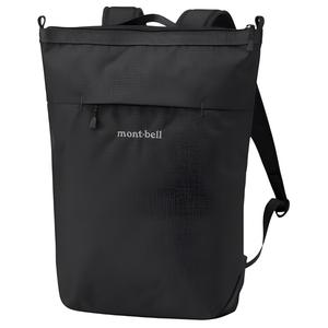 MONTBELL 10-литровый наружный рюкзак из нейлона унисекс, Black