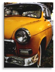 Картина на холсте ArtMind Yellow Oldtimer, многоцветный