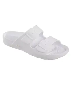 Женские сандалии Everywear с двойной пряжкой Totes, белый