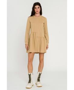 Женское трикотажное платье с несбалансированным швом English Factory