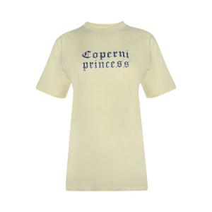 Футболка Coperni x Disney Princess Boxy Tee, Yellow