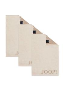 Набор полотенец Joop! Classic, 3 штуки, 30x50 см, кремовый / бежевый