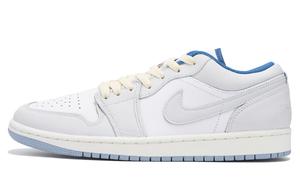 Air 1 Противоскользящие Балансирующие Ударопрочные Низкие Винтажные Баскетбольные Кроссовки Мужские Серые Белые Jordan