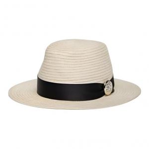CHANEL Панама шляпа женская бежевая, Beige