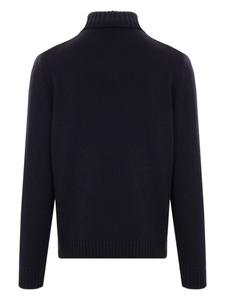 Zanone джемпер с высоким воротом, синий