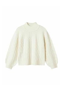 Джемпер Name it LANGARM, Cloud Dancer/Off-White