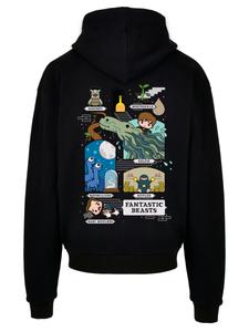 Толстовка F4NT4STIC Phantastische Tierwesen 2 Chibi Newt, черный