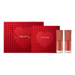 Lankou Pure, Nude жидкие помады в боксе, набор макияжа легко растушевывается увлажняющий 6мл LANCOME