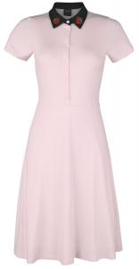 Платье средней длины Pussy Deluxe Cat Classic Berry Dress, розовый/черный