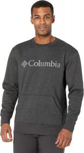 Толстовка Columbia Minam River Crew, Black Heather/Black