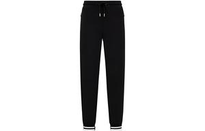 Вязаные спортивные брюки мужские черные Moncler