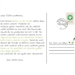 Занавес Flower Cuvée с кулиской, 1 шт., из 100% органического хлопка Adam, Naturweiß