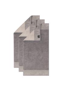 Набор полотенец Cawö Luxury Home, 3 штуки, 50x100 см, графитовый