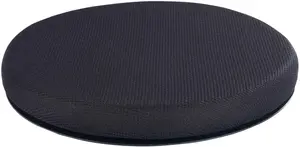 Поворотная подушка WENKO со сменными чехлами 38,5х4,5 см, белый/черный