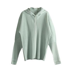 Парка Homme Plissé Issey Miyake MC July Zippered Parka, Sericite Blue