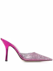 Туфли с кристаллами Paris Texas, розовый