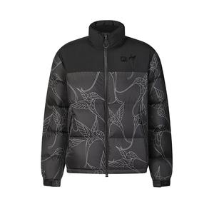 FILA Пуховик мужской с принтом по всей поверхности, All Over Print