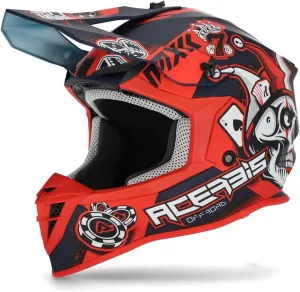 Мотокроссовый шлем Acerbis Linear Red, размер S, Black / Red