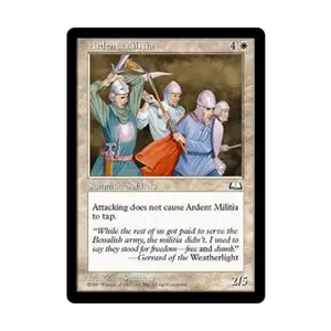 CCG Пылающее ополчение (К), MTG - Weatherlight