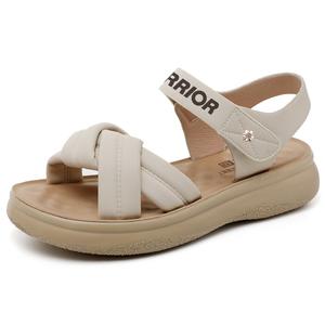 Пляжные сандалии Warrior женские бежевые