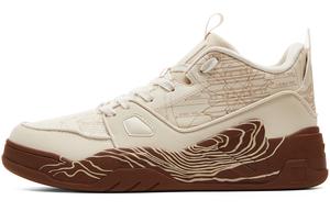 PEAK Гоучуан серия термоамортизирующие кроссовки низкие мужские экрю, цвет Ecru