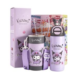 Термостаканы Kuromi/Cinnamoroll 480ML Sanrio, фиолетовый