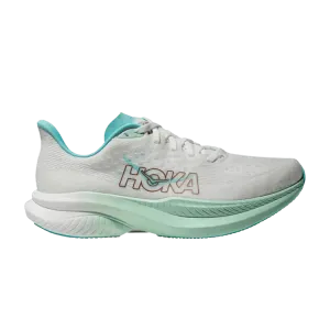 Кроссовки HOKA Wmns Mach 6 'Frost Aqua', белый