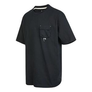 Футболка go outdoor oversized pocket t-shirt 'black' Converse, черный