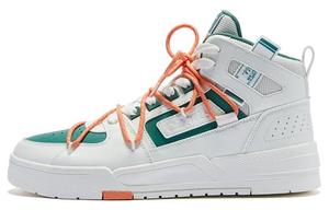 Кроссовки QIAODAN Inheritance 1.0 Skateboarding Shoes Men High-top Green, зеленый