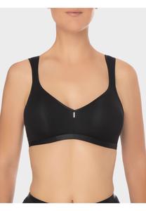 Формовочный бюстгальтер, без косточек, с удобными бретелями, для женщин felina, черный