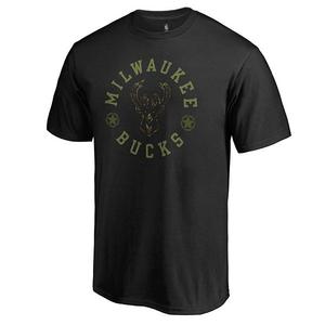 Футболка Milwaukee Bucks Liberty черная Unbranded