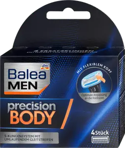 Лезвия для бритвы прецизионный корпус 4 шт. Balea