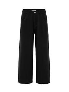 Широкие брюки со складками спереди Dandalo, черный