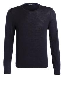 Свитер из мериносовой шерсти MAERZ MUENCHEN, темно-синий