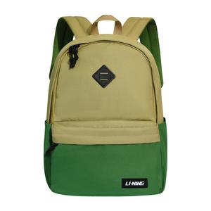 Полиэстеровый детский рюкзак Regular Kids' LINING, коричневый/зеленый