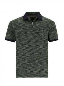 Поло hajo Softknit, темно-зеленый