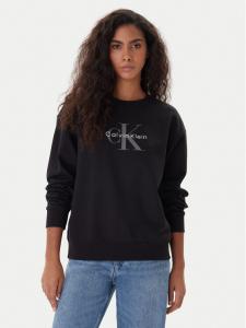 Свитшот regular fit Monologo LV047B234G Calvin Klein Jeans, черный