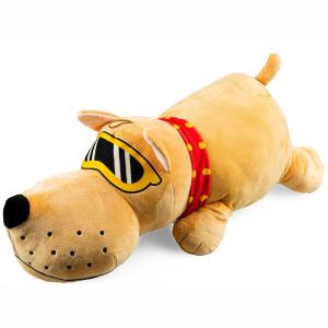 Плюшевая подушка-талисман для жениха-собаки Леона, мягкая игрушка 50 см Captain Mike