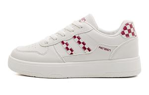 RENBEN Износостойкие легкие низкие скейтерские туфли для женщин с эффектом увеличения роста - бежево-красные, цвет Beige Red