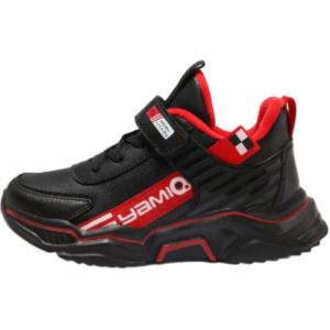 Детские беговые кроссовки Kids ASIAN MICKEY, черно-красные