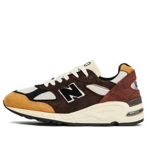 Кроссовки 990v2 сделано в сша teddy santis New Balance, коричневый