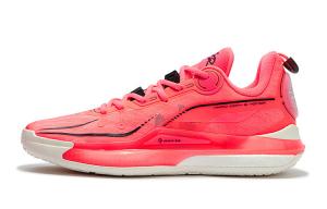 Баскетбольные кроссовки DVD2 мужские с низким верхом флуоресцентные бегония розовые / перо белые 361°