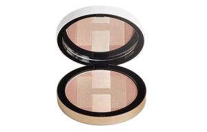 Трехцветная хайлайтер-пудра для контуринга лица (дубль)