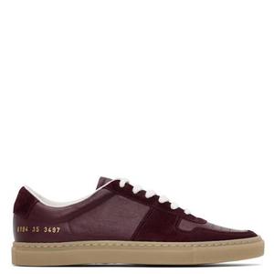 Кроссовки Common Projects для баскетбола, низкие, бордовый