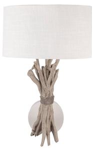 Настенный светильник Clayre & Eef Zane, бежевый - пластик - 26 x 43 x 33 см